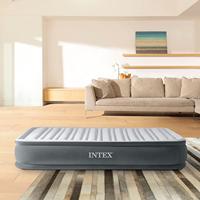 Intex 67766ND TWIN COMFORT-PLUSH AIRBED Luchtbed (l x b x h) 191 x 99 x 33 cm Grijs - thumbnail