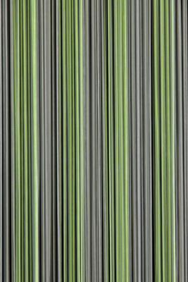 Sunarts model 584 Palermo transparant / limegroen afm 90 x 210 cm