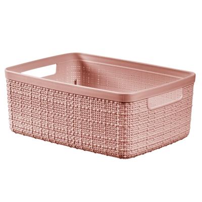 Curver Jute opbergmand S 5 liter rose dawn