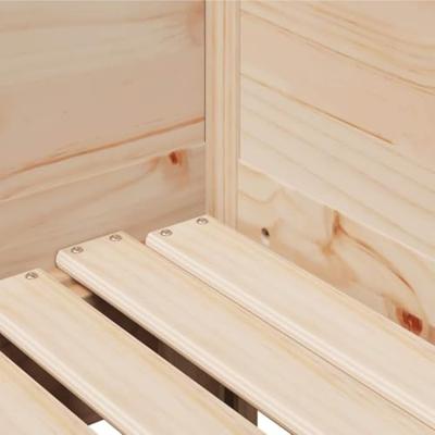 Slaapbank met onderschuifbed en lades zonder matras 80x200 cm