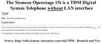 UNIFY OpenStage 15 T lava - thumbnail