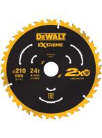 DeWalt Accessoires Cirkelzaagblad TCT | 210x30x24t - DT20432-QZ - thumbnail