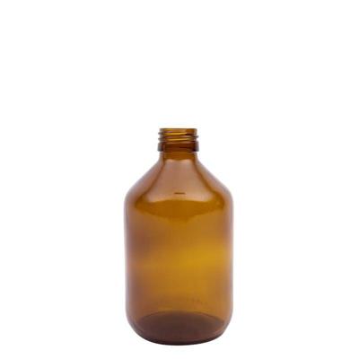 Blockland Medicijnfles bruin ongedopt 300ml 12 Stuks