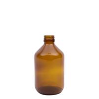Blockland Medicijnfles bruin ongedopt 300ml 12 Stuks - thumbnail