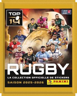 Startpakket - PANINI - Rugby Top 14 2025/2026 - Album - 4 vakken