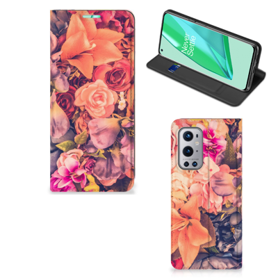OnePlus 9 Pro Smart Cover Bosje Bloemen OnePlus 9 Pro Smart Cover Bosje Bloemen