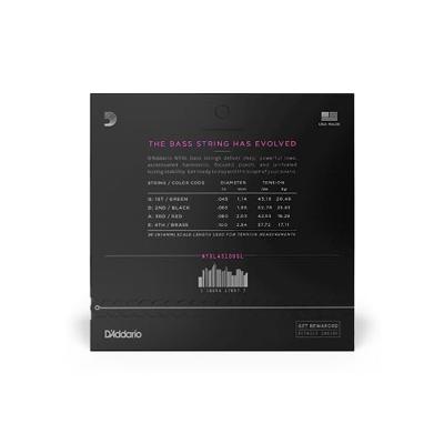 D'Addario NYXL45100SL Nickel Wound Regular Light 45-100 snaren voor elektrische bas