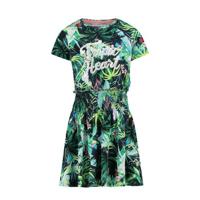 Vingino jurk Pelieke met all over print groen/multicolor - thumbnail