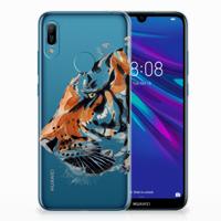Hoesje maken Huawei Y6 2019 | Y6 Pro 2019 Watercolor Tiger - thumbnail