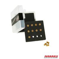 NARAKU hoofdsproeier set "m6". main jet set 12 pieces gurtner carburetor gr.74- - thumbnail