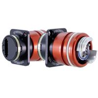 Neutrik Glasvezelconnnector, accessoire NO4M4DW-FX Doorgangsadapter - thumbnail