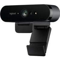 Logitech Brio 4K Stream Edition 4K-webcam 3840 x 2160 Pixel, 1920 x 1080 Pixel, 1280 x 720 Pixel Klemhouder, Voor Windows Hello - thumbnail