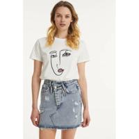 JOSH V spijkerrok JV Noelle met borduursels - thumbnail