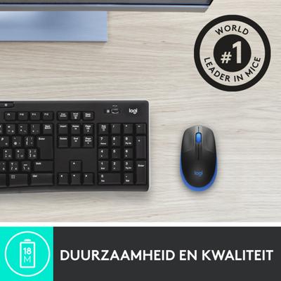 Logitech M190 Full-size wireless mouse - thumbnail