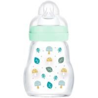 MAM Glazen Babyfles - 170ml - Blauw - Speen Flow 1 - thumbnail