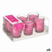 Geurkaarsenset 16 x 6,5 x 11 cm (12 Stuks) Glas Orchidee - thumbnail