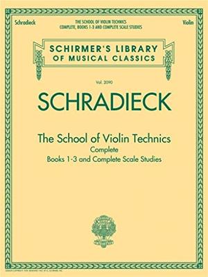 G. Schirmer The School of Violin Technics Complete vioolboek G. Schirmer The School of Violin Technics Complete vioolboek