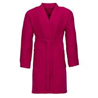 Vossen Vossen Unisex badjas ROM Pique-U cranberry M - thumbnail