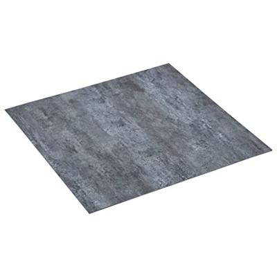 VidaXL Vloerplanken 20 st zelfklevend 1,86 m² pvc grijs marmerpatroon