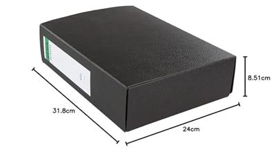 Elba 400000989 Documentenmap 780 vel (80 g/m²) Zwart DIN A4 1 stuk(s)