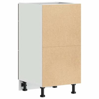 Onderkast Lyon 40x46x81,5 cm bewerkt hout gerookt eikenkleurig