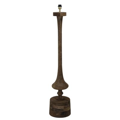 Light & Living Vloerlamp Ronin - Donkerbruin Hout