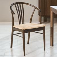 Bendt Eetkamerstoel 'Emil' Bruin Eiken - thumbnail