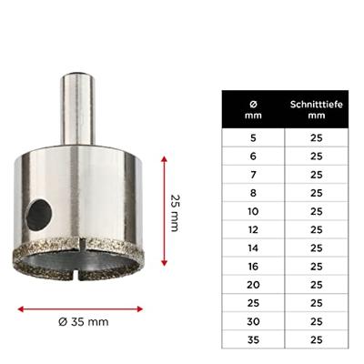 kwb 35 T25 SB 499835 Gatenzaag 35 mm 1 stuk(s)