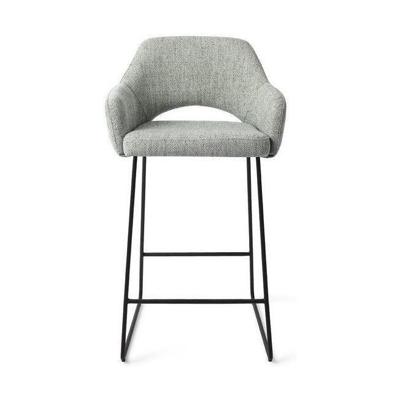 Jesper Home Yanai barkruk H65 Soft Sage slide black