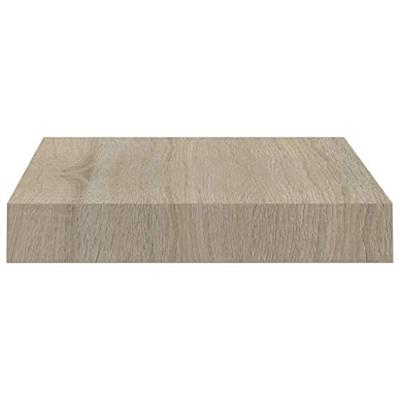 VidaXL Wandschappen zwevend 4 st 23x23,5x3,8 cm mdf eikenkleurig VidaXL Wandschappen zwevend 4 st 23x23,5x3,8 cm mdf eikenkleurig