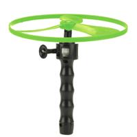 Toi-Toys flying discs air 12 cm groen/rood 3-delig - thumbnail