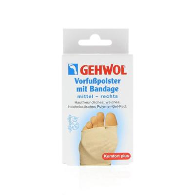 Gehwol Anti Druk Voorvoetkussen G in Elastische Bandage 1Stuks