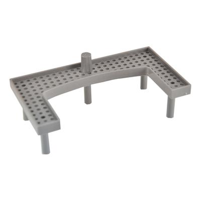 Haarfilter tbv Douchegoot Kunststof Grijs