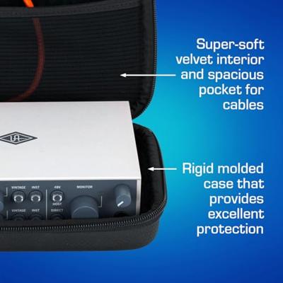 Analog Cases GLIDE case for Focusrite Scarlett 4i4, UA Arrow