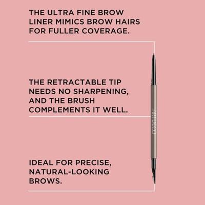Artdeco Ultra Fine Brow Liner 0.09 g 25 Soft Driftwood Wenkbrauw Make-Up Artdeco Ultra Fine Brow Liner 0.09 g 25 Soft Driftwood Wenkbrauw Make-Up