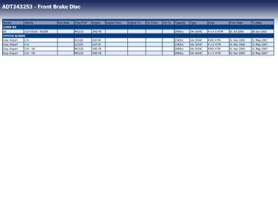 Remschijf ADT343253 Remschijf ADT343253