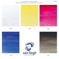 Van Gogh Aquarelverf Pocket Box Primaire Mengset | 5 Halve Napjes + 7 Lege Plekken - thumbnail