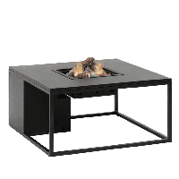 Cosiloft 100 zwart/zwart 100x100x47 cm - Numansdorp Showmodel- - Aluminium- Cosi Fires - thumbnail