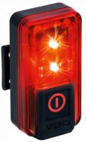 Busch & Muller Vdo eco light red rl plus usb achterlicht li-on accu+remlicht aan /uit - thumbnail