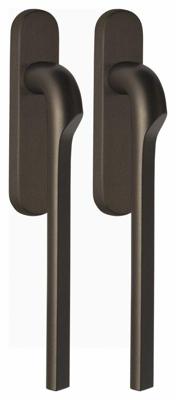 Formani Rivio by Gensler GL230PAY massieve paarsgewijze set hefschuifdeurbeslag inclusief cilindergat PC69 PVD - brons