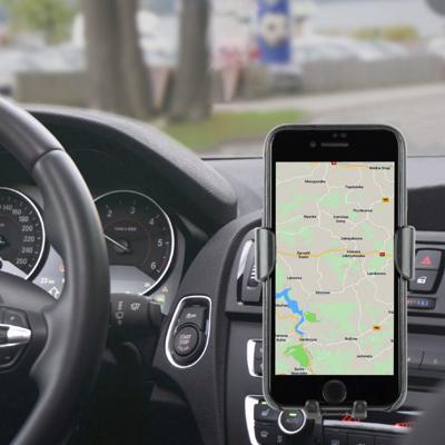 Smartphone autohouder met draadloze snellader, 10 W