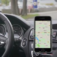 Smartphone autohouder met draadloze snellader, 10 W - thumbnail