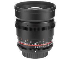 Samyang 16 mm T2.2 ED AS UMC CS Sony E doelwit zwart