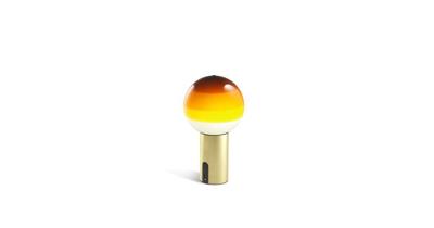 Marset Dipping Light Portable Tafellamp - Oranje - Messing