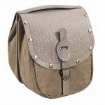 Selle Monte Grappa Monte grappa dubbele tas 16,5l british m/klinknagels grijs - thumbnail