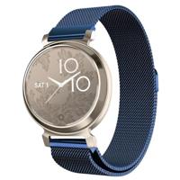 By Qubix - Milanese bandje - Blauw - Compatible met Garmin Lily 2 - Compatible Garmin bandje - thumbnail