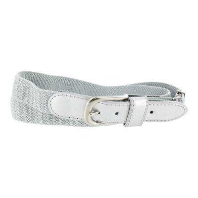 Oxxy elastische verstelbare riem glitter silver Oxxy elastische verstelbare riem glitter silver