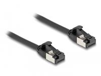 Delock 80184 RJ45 Netwerkkabel, patchkabel CAT 8.1 U/FTP 2.00 m Zwart 1 stuk(s) - thumbnail