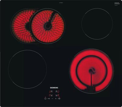 Siemens ET61RBNA1E Keramische kookplaat Zwart