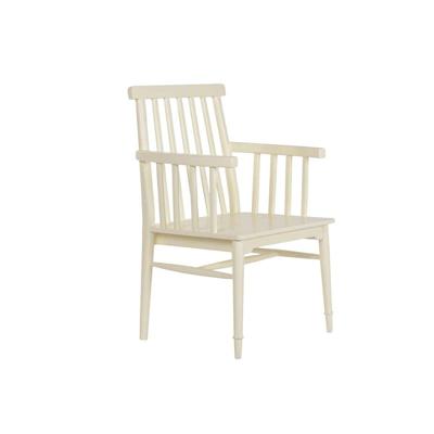 Keukenstoel Home ESPRIT Crème Mangohout Hout MDF 50 X 60 X 98 CM